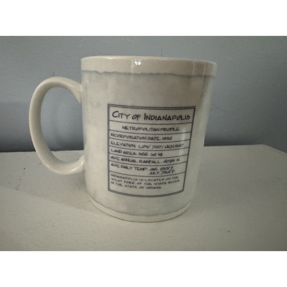 Starbucks Indianapolis "Crossroads of America" Architectural Series coffee‎ mug - Picture 3 of 5